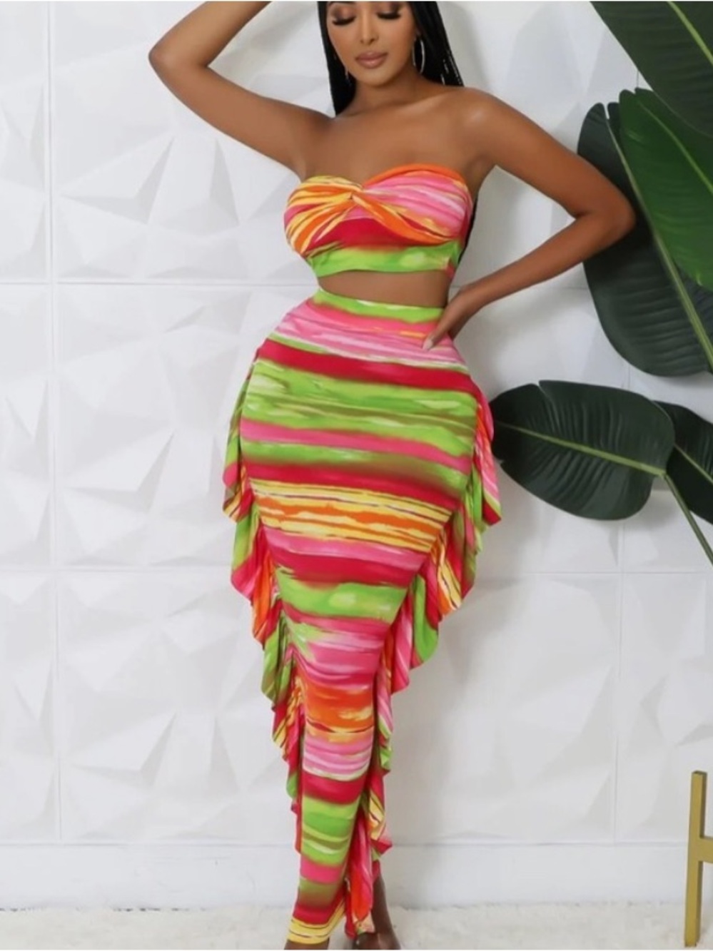 Colorful skirt set ❤️
